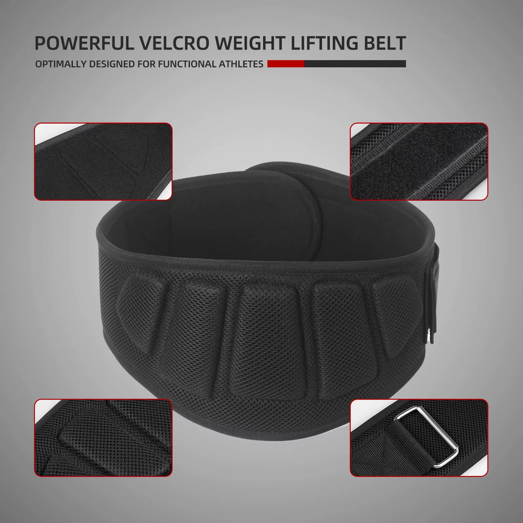 SKDK Weightlifting Belt Back Support Belt Men'S Waist Protection Fitness Training