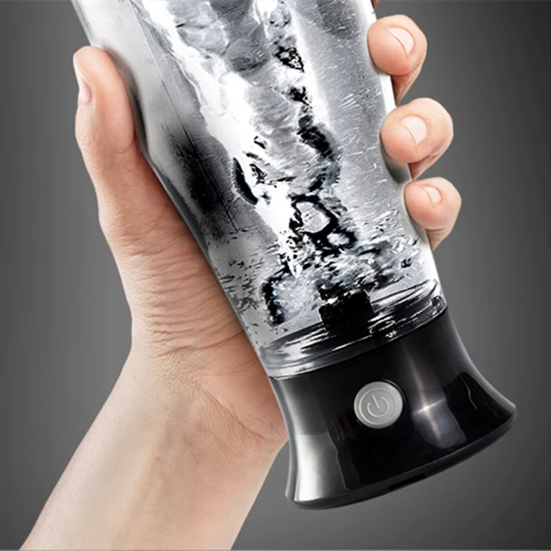 300ML Automatic Self Stirring Protein Shaker Bottle Portable Movement Mixing Water Bottle Sports Shaker for Gym Powerful