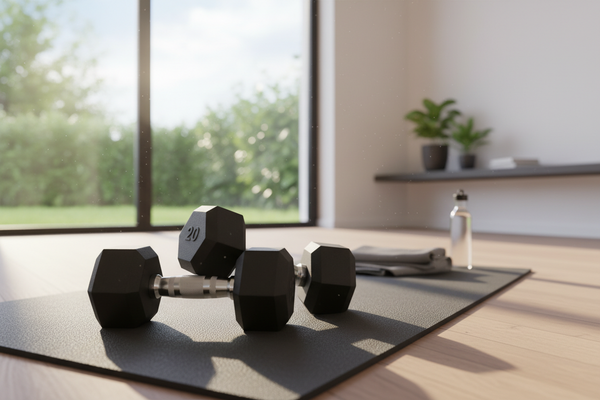 Home dumbell workout